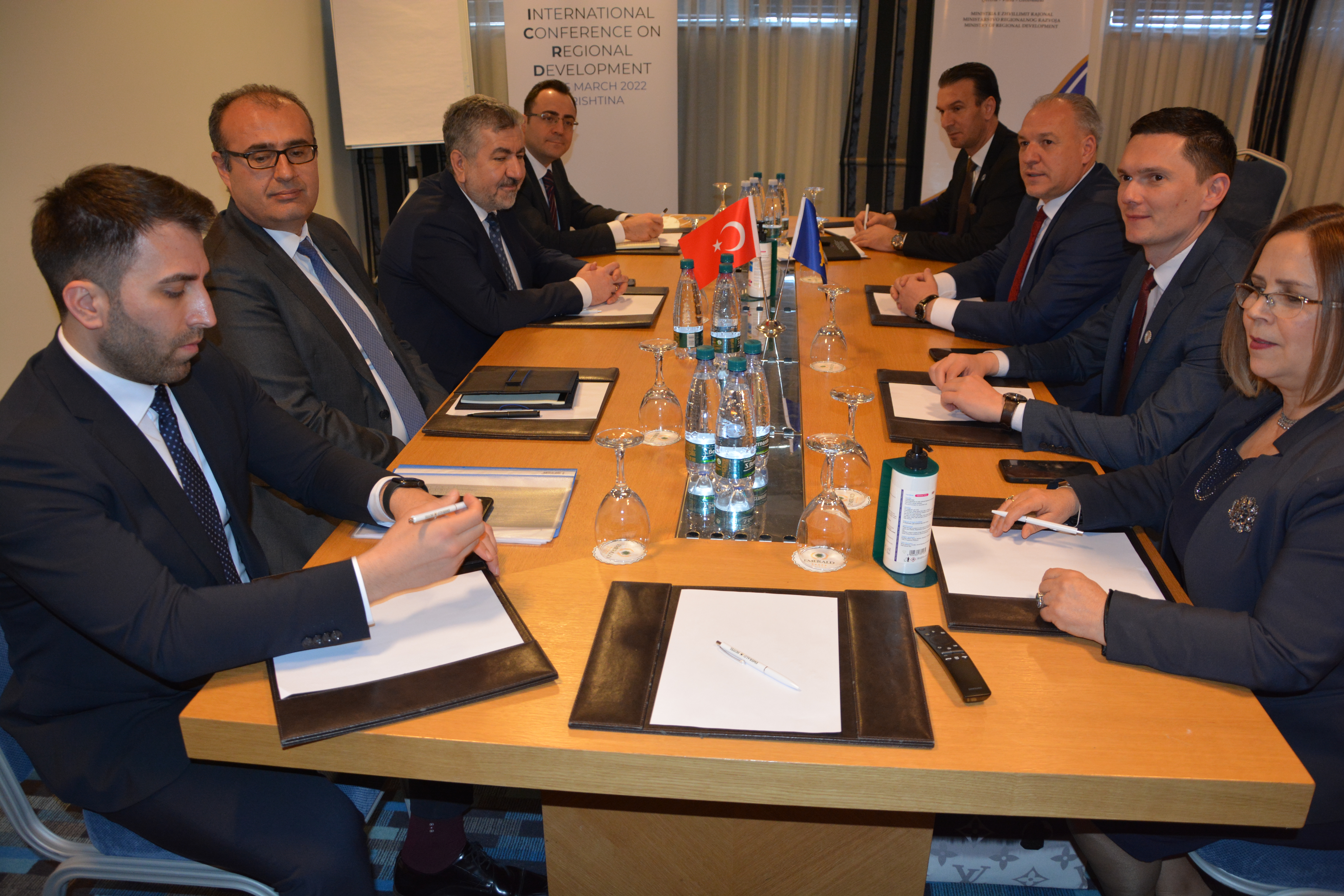 Ministri z. Fikrim Damka mbajti takimin bilateral me z. Çetin Ali Dönmez – Zëvendësministër në Ministrinë e Industrisë dhe Teknologjisë në Republikën e Turqisë