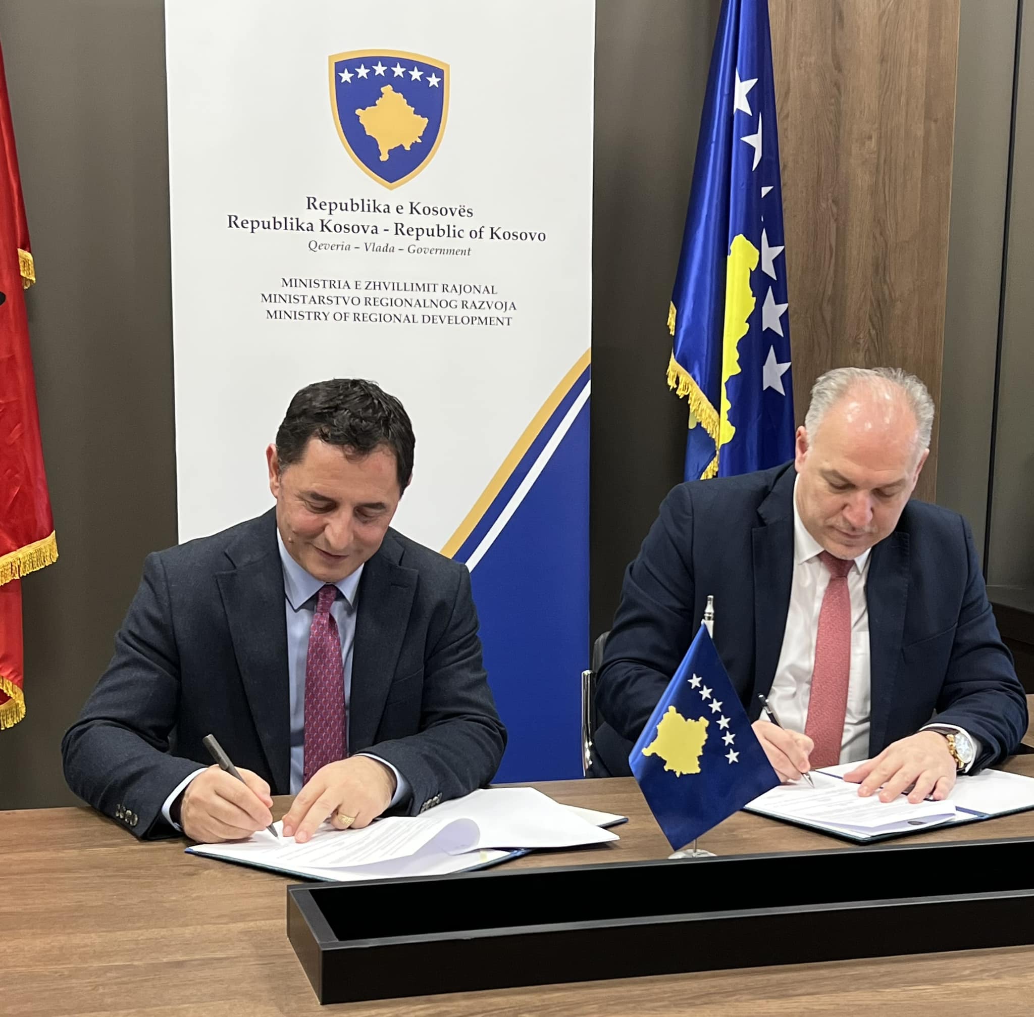 Ministria e Zhvillimit Rajonal nënshkruan Marrëveshjen e Mirëkuptimit me komunën përfituese të Malishevës në kuadër të Programit për Zhvillim Rajonal PZHR 2023