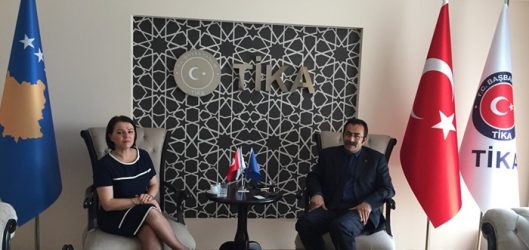 Zëvendësministre e Ministrisë së Zhvillimit Rajonal, znj. Magbule Shkodra, vizitoi sot TIKA-në