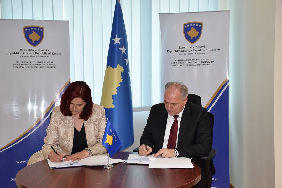 Ministria e Zhvillimit Rajonal nënshkruan Marrëveshjen e Mirëkuptimit me komunën përfituese të Zubin Potokit në kuadër të Programit për Zhvillim Rajonal PZHR 2022