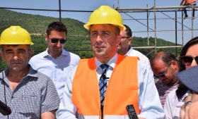 Ministri për Zhvillim Rajonal Rasim Demiri vizitoi punimet ne fshat Jabllanicë të Prizrenit