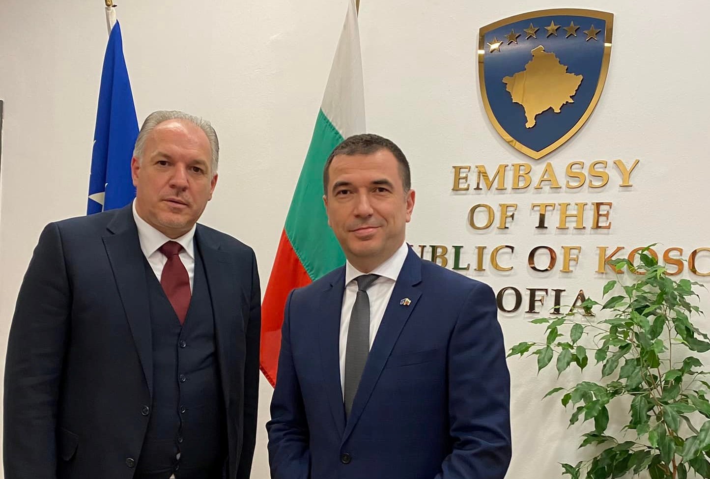 Ministri i Zhvillimit Rajonal z.Fikrim Damka në kuadër të vizitës zyrtare në Sofje, vizitoi edhe Ambasadën e Republikës së Kosovës në Sofje