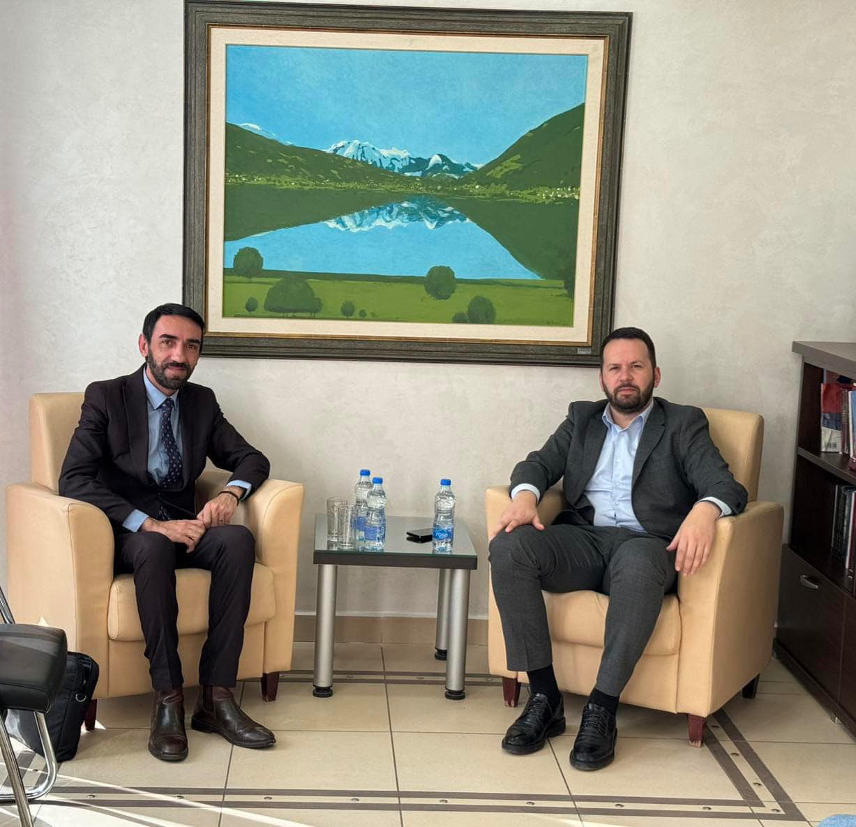Deputy Minister of Regional Development Mr. Ali Tafarshiku pays an official visit to Plavë