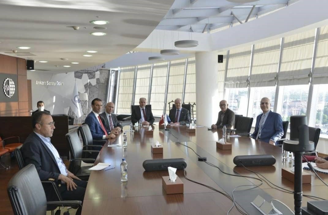 Ministri i Zhvillimit Rajonal z.Fikrim DAMKA takoi Kryetarin e Odës së Industrisë të Ankarasë z. Nurettin ÖZDEBİR
