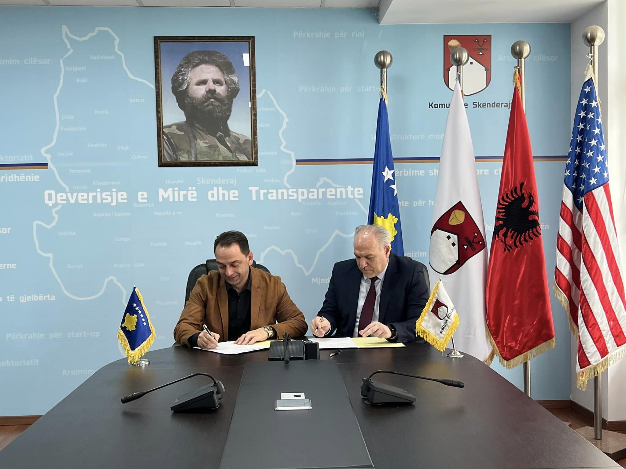 The Ministry of Regional Development signed the Memorandum of Understanding with the beneficiary municipality of Skenderaj within the Regional Development Program RDP 2024