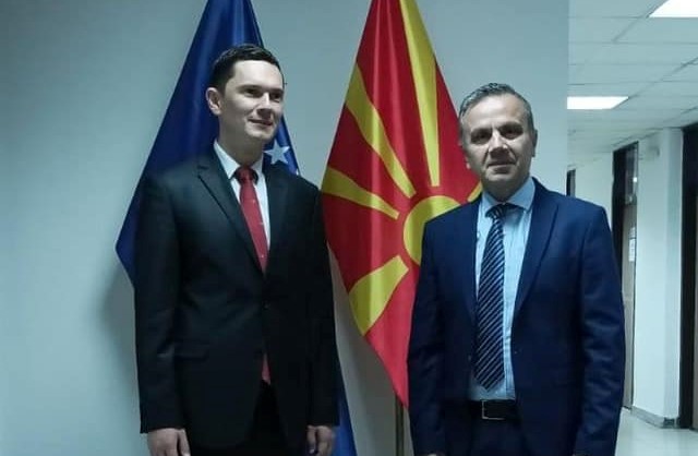 Zëvendësministri i Ministrisë së Zhvillimt Rajonal të Kosovës z.Agon Dobruna realizon takim pune me zv.Ministrin e Ministrisë për Vetëqeverisje Lokale të Maqedonisë së Veriut z.Zoran Dimitrovski