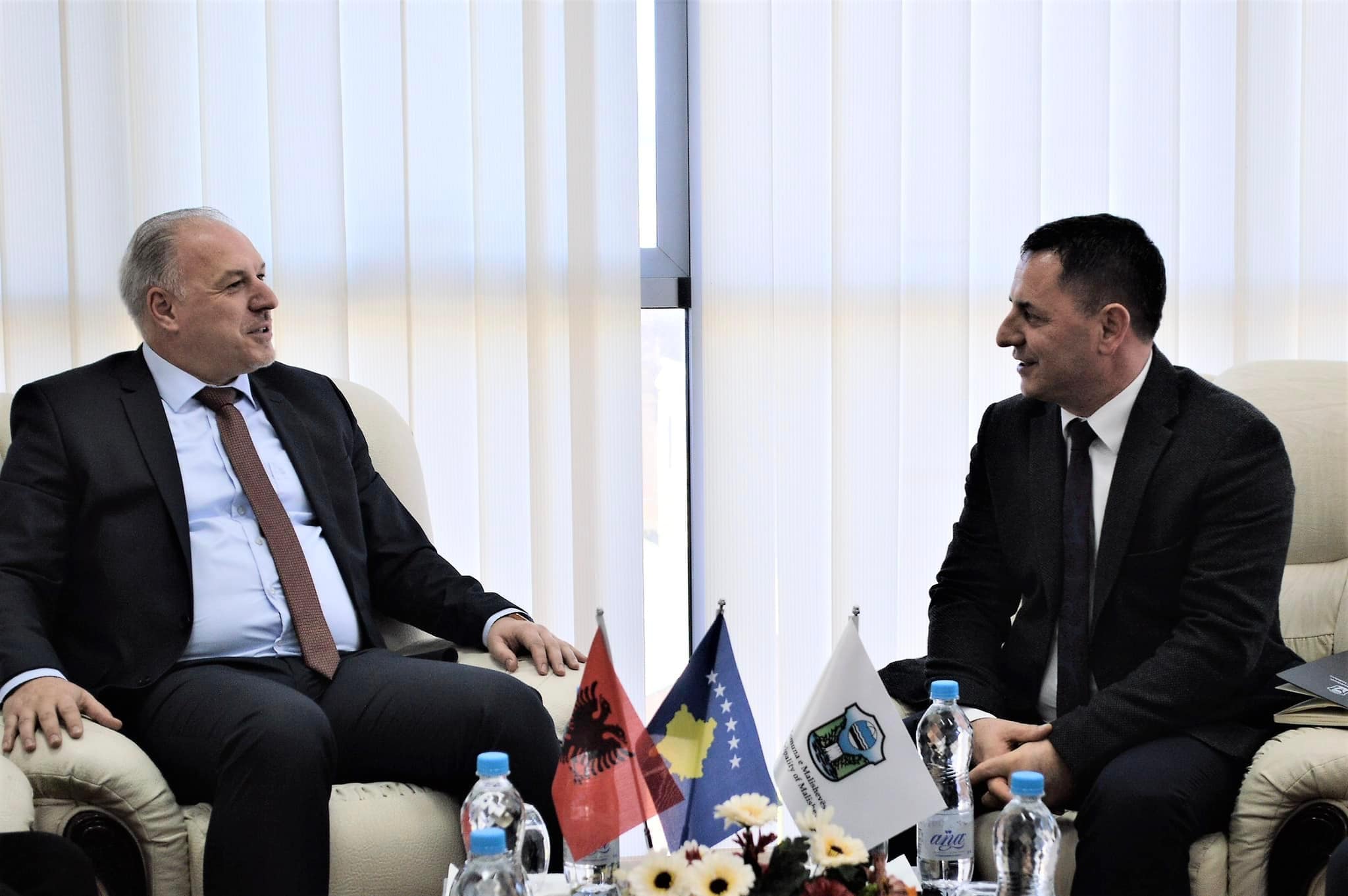 Ministri Fikrim Damka vizitojë Komunën e Malishevës ku u prit nga Kryetari z.Ekrem Kastrati