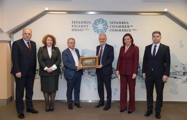  Ministri i Zhvillimit Rajonal z.Fikrim Damka vizitoi  Odën e Tregtisë së Stambollit