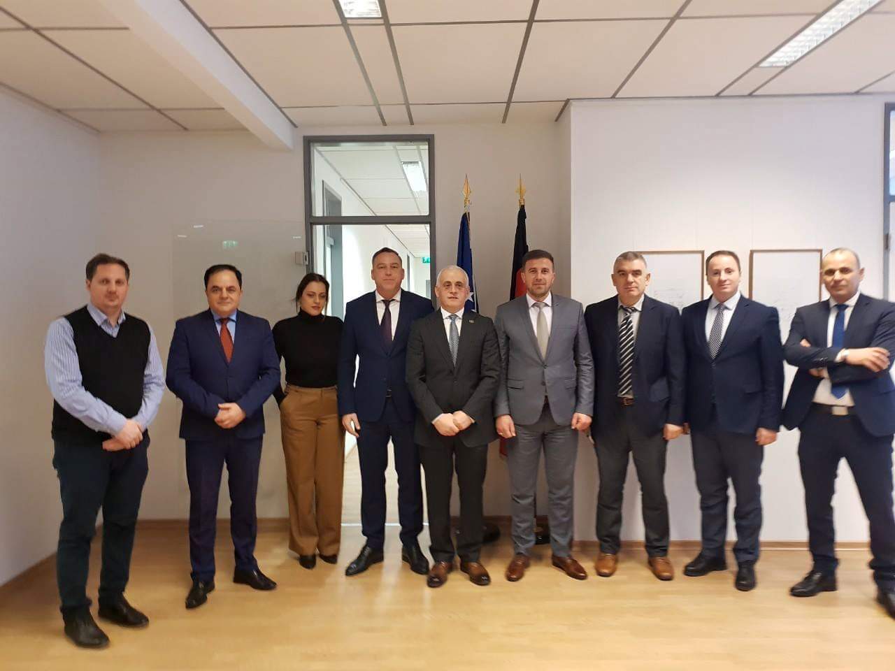 Ministri Demiri realizoj takim me Ambasadorin e Kosovës në Gjermani z.Beqë Cufaj