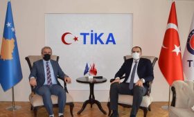 Ministri i Zhvillimit Rajonal Enis Kervan vizitoi Agjensinë Turke për Bashkëpunim dhe Koordinim (TIKA)