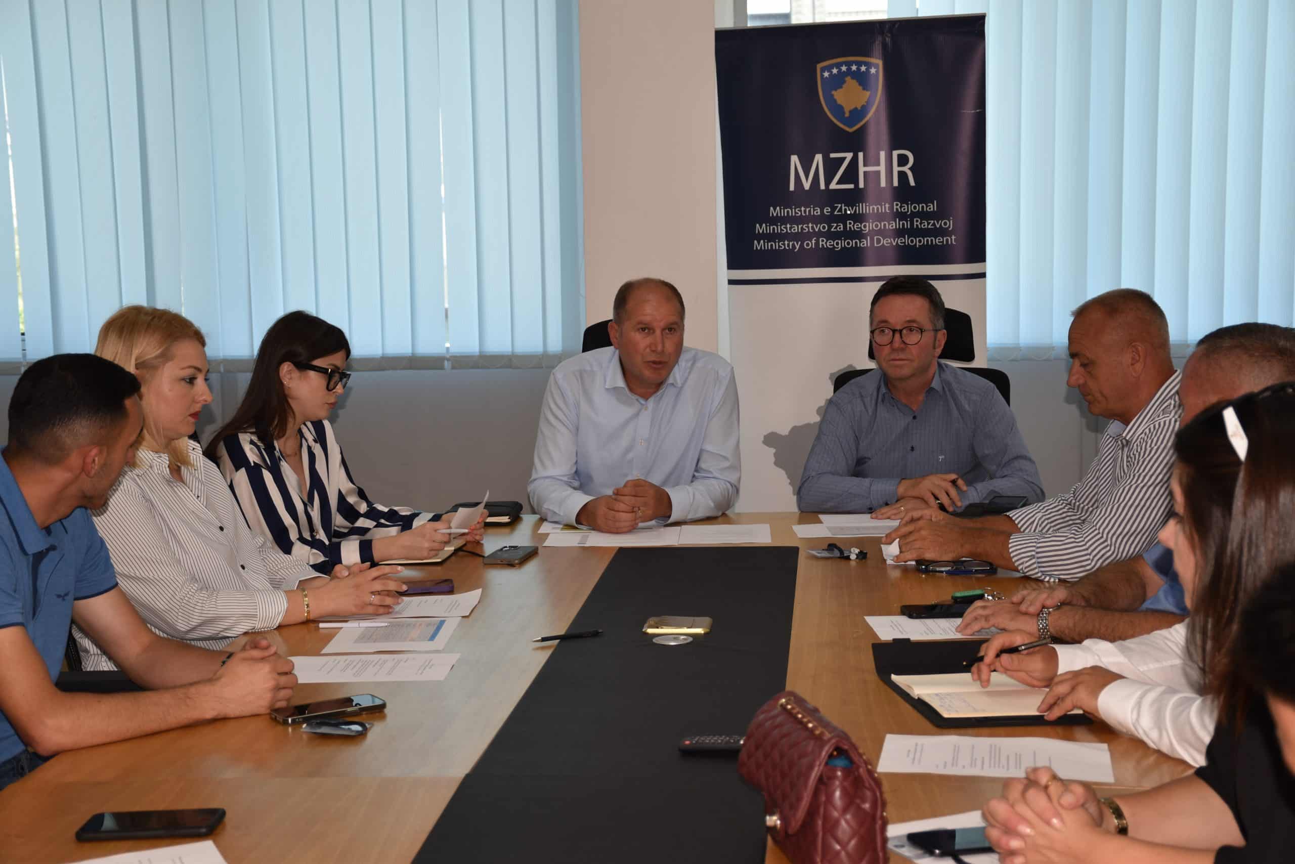 MZHR mban takim të përbashkët me përfaqësuesit e komunave përfituese të projekteve kapitale nga Programi PZHR 2024