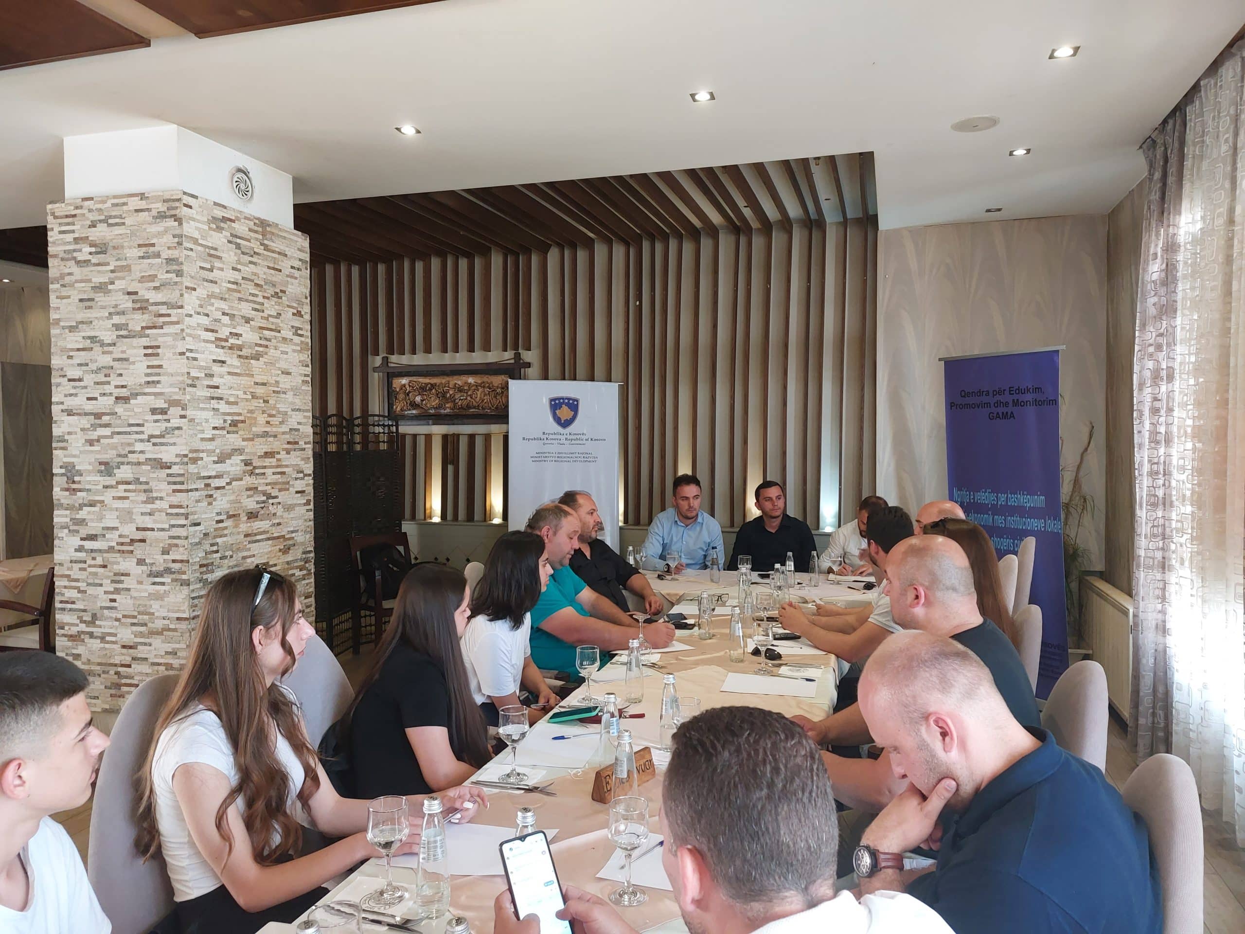 OJQ “GAMA” ka realizuar punëtorin me temën” Ngritja e vetedijes për bashkëpunim socio-ekonomik mes bizneseve, shoqerise civile, mediave dhe institucioneve locale”