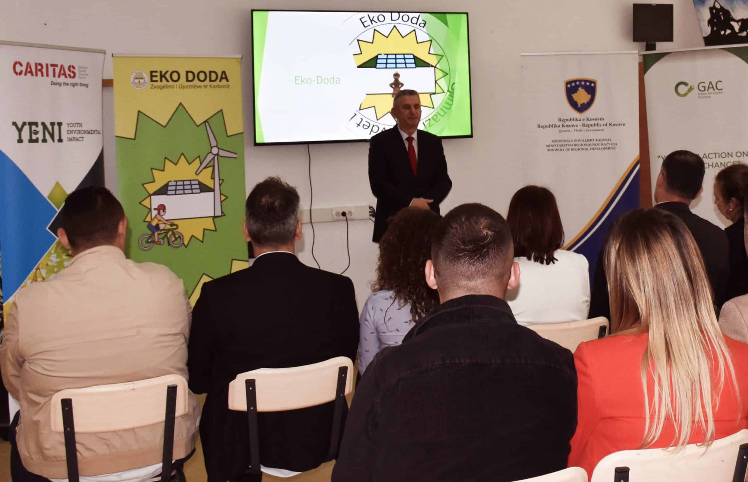 MZHR në bashkëpunim me Caritasin Zviceran realizuan Inaugurimin e projektit Mjedisor në Gjimnazin “Xhevdet Doda”- Prishtinë