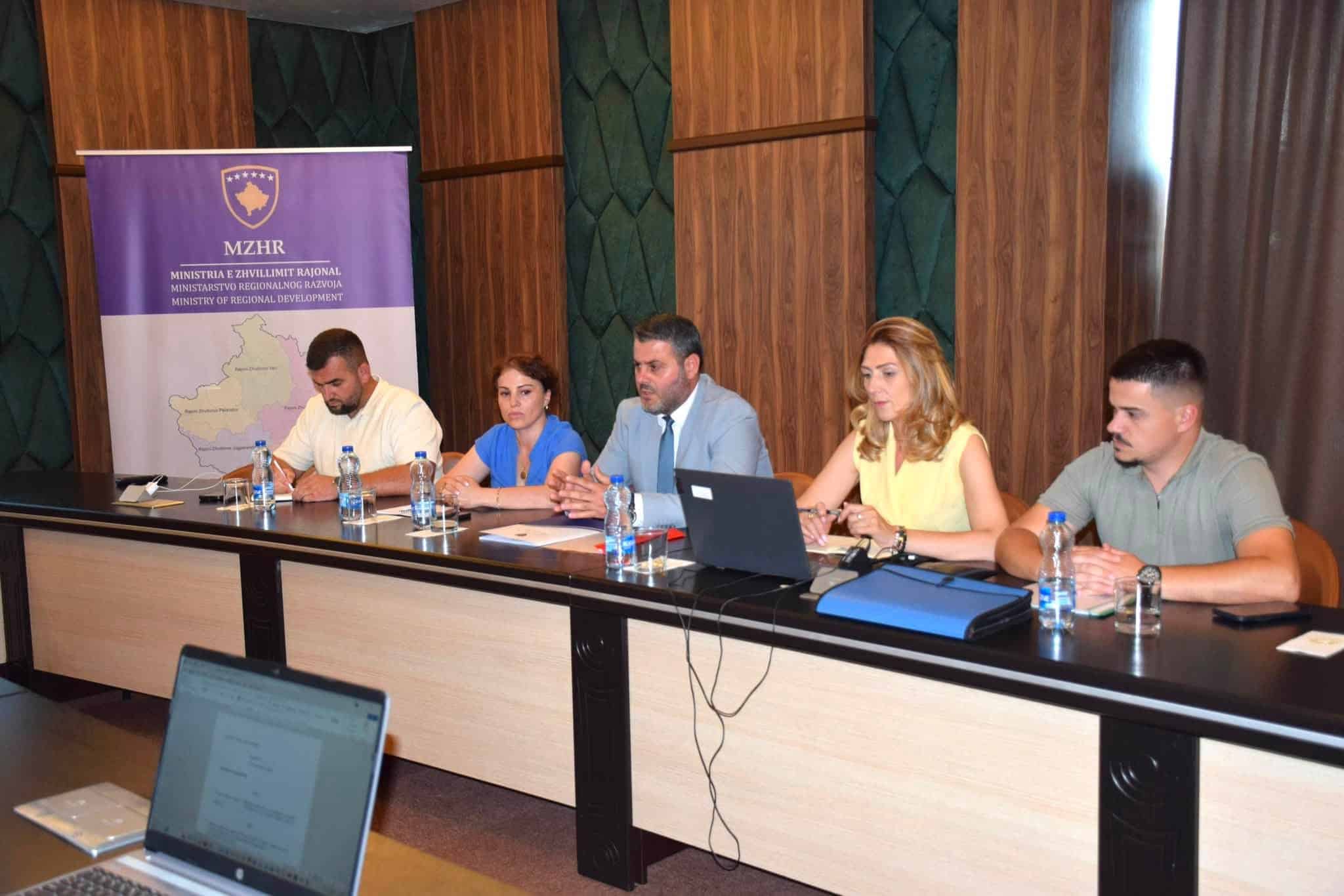 MZhR mban punëtorinë për avancimin e procesit të themelimit të Qendrave për Zhvillim Rajonal