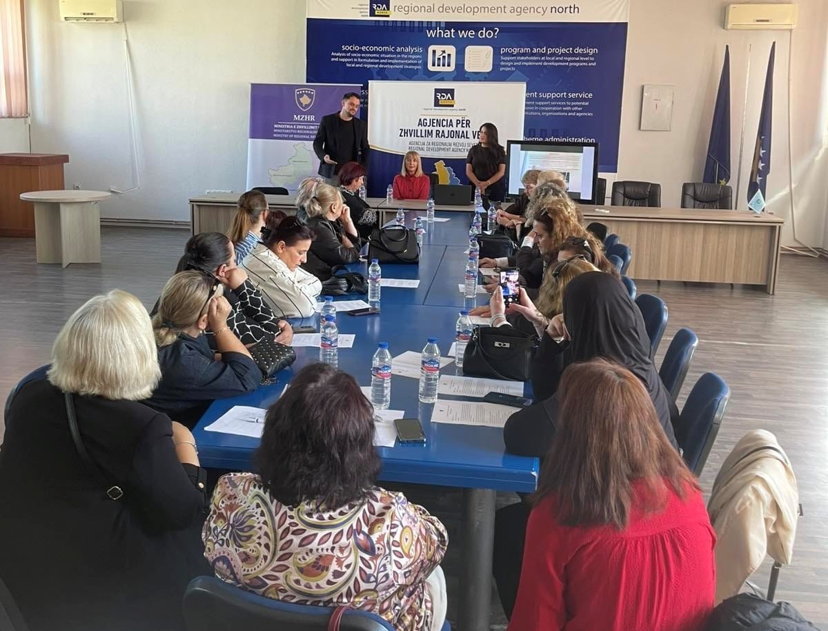 Agjencia për Zhvillim Rajonal Veri ka realizuar aktivitetin në kuadër të projektit “Bizneset Lokale drejt standardeve të BE-së për Zhvillim të Balancuar në Rajonin Veri”